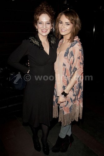 Katherine Parkinson (diana) attends the after party on press night for Absent Friends at mint leaf, 