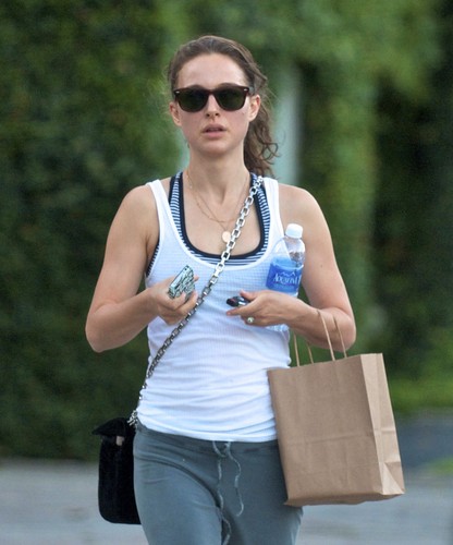Leaving the gym after a workout in Atwater Village, Los Angeles (June 28th 2012)