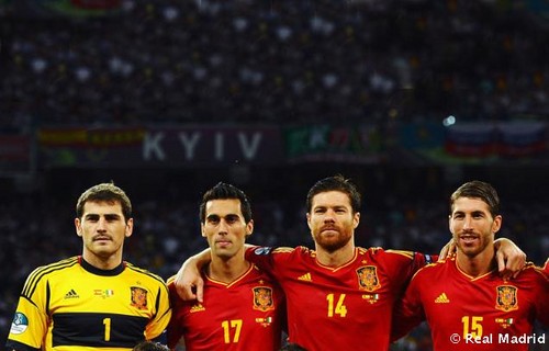  Madridistas in Euro 2012