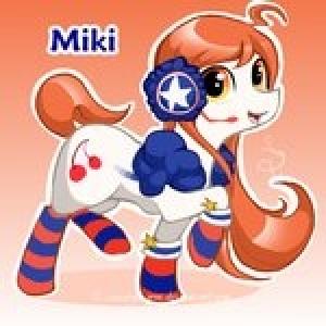  Miki as a pony.