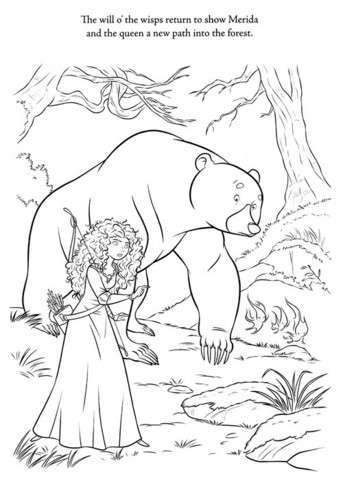  New 《勇敢传说》 Coloring Pages (spoiler)
