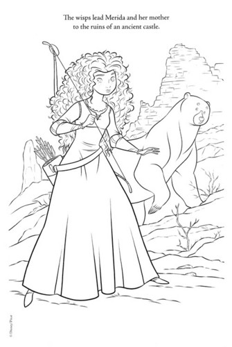 New Brave Coloring Pages (spoiler)