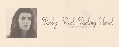  Ruby/Red Riding हुड, डाकू