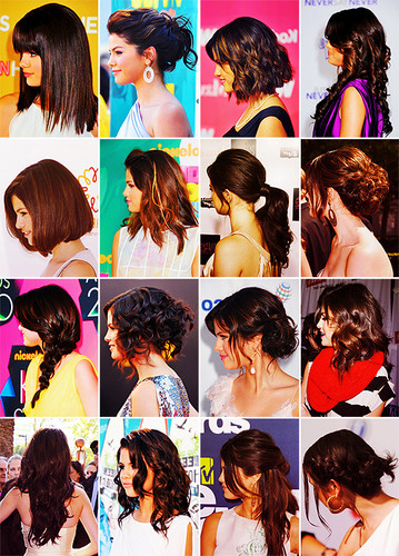 Selena Gomez Hairstyles