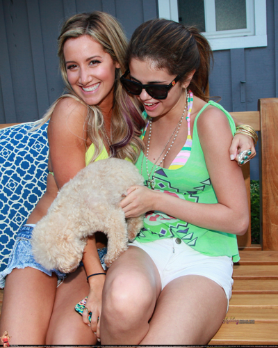  Selena - Inside Ashley Tisdale's 27th Birthday Party - July 02, 2012