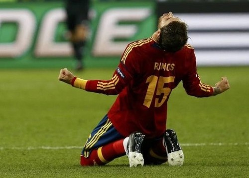  Sergio Ramos Euro 2012
