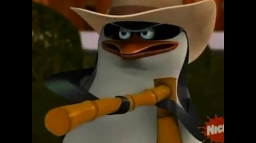  Skipper the cowboy pingüino, pingüino de xD