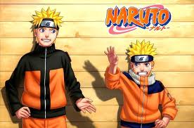  The new and old Naruto