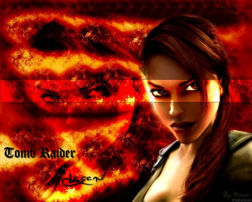  Tomb Raider Legend karatasi la kupamba ukuta