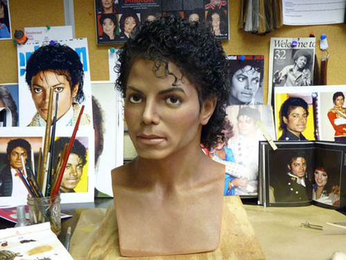  amazing MJ wax portrait