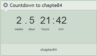  countdown for the seterusnya chapter