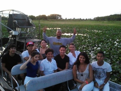  jaafar with family and vrienden in miami