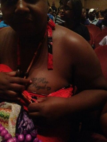  A woman as roc royal tatted 0-0