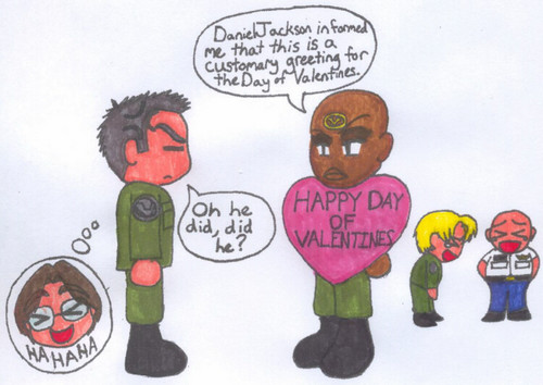An SG-1 Valentine's Day