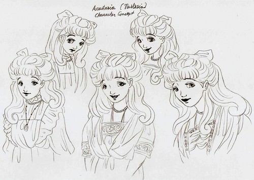  Anastasia Drawing