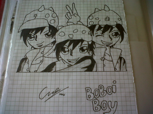  BoBoiBoy 粉丝 art 由 me