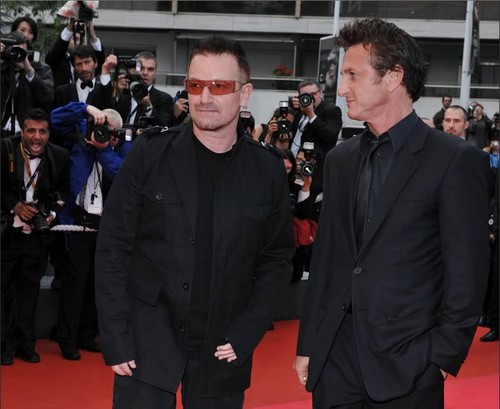  Bono & Sean Penn
