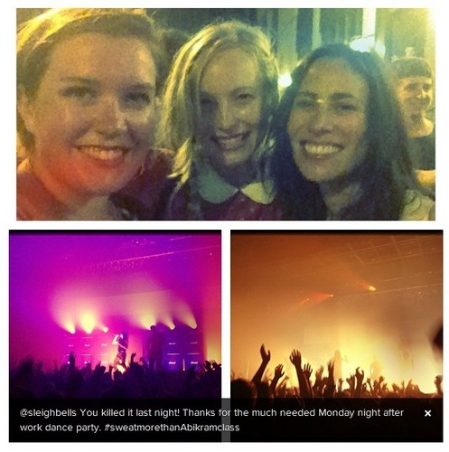  Candice at a 'Sleigh Bells' concert [New instagram photo]