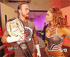  Cm Punk and Eve Torres