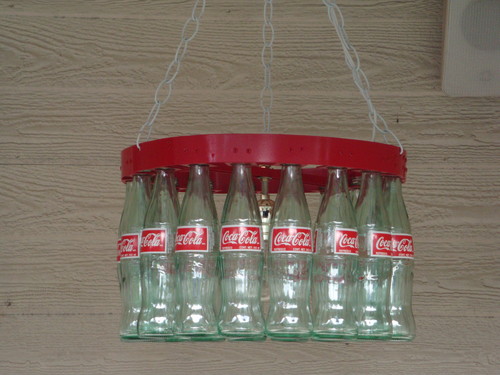  coca cola Bottle Chandelier