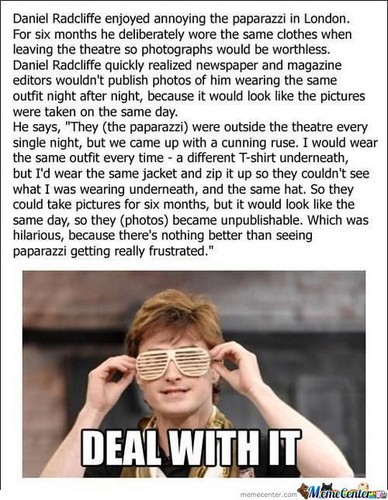  Daniel Radcliffe's prank