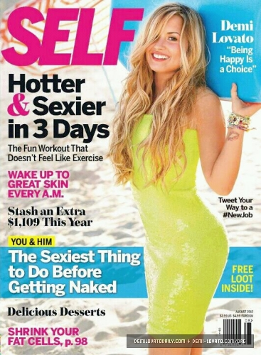  Demi - Magazine Scans - Self Magazine - August 2012