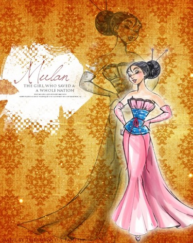  Disney Designer Princesses: Mulan