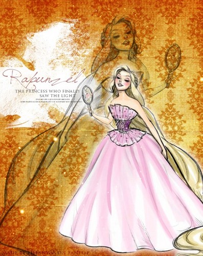  ディズニー Designer Princesses: Rapunzel