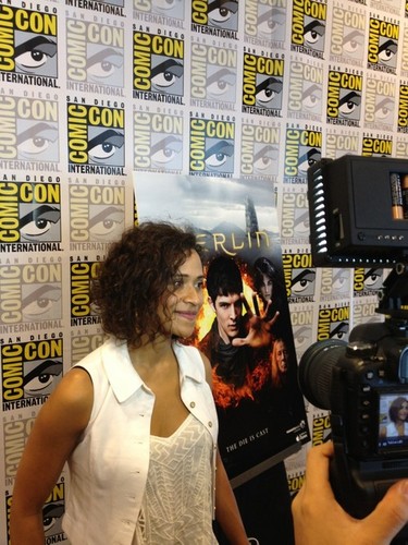  First Pic of एंजल Coulby SDCC 2012