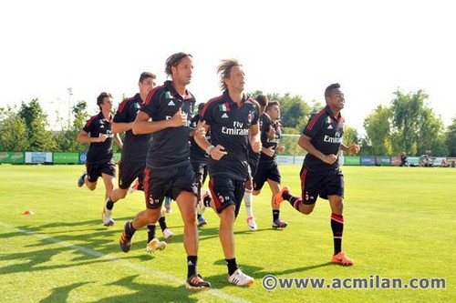  First training of season 2012/13