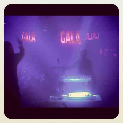 Gala performing at Carre club in Belgium