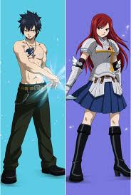 Gray and Erza Amore team