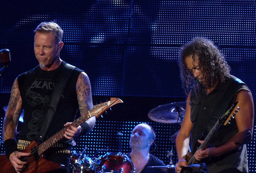  James Hetfield and Kirk Hammett