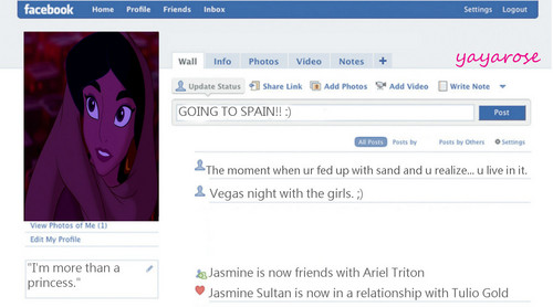  Jasmine's Facebook bista sa tagiliran