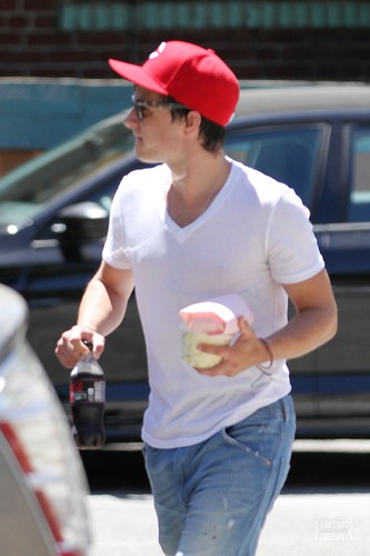  Josh out and about Hollywood - 8 July