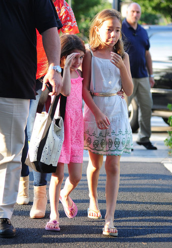  Katie And Suri At Chelsea Piers In New York [July 12]