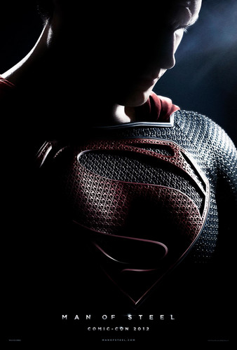  Man of Steel Comic-Con 2012 Poster