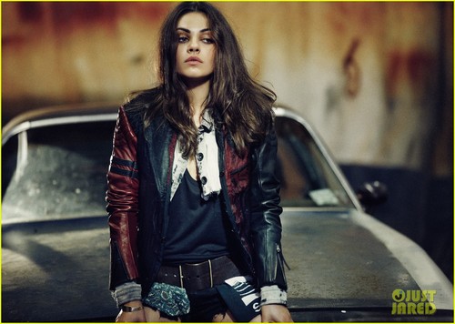  Mila Kunis Covers 'Interview Magazine' August 2012