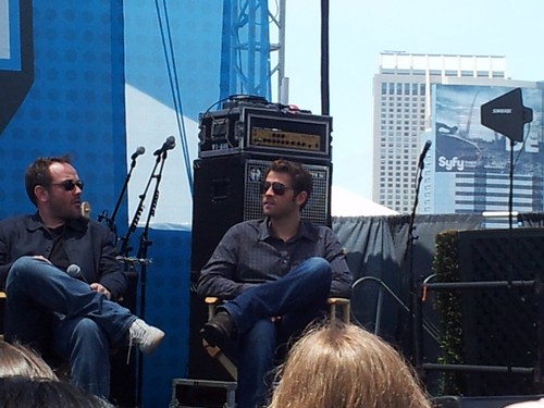 Misha, Mark, Jim at Comic Con!