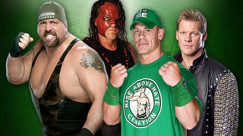  Money in the Bank:Big tunjuk vs Kane vs John Cena vs Chris Jericho