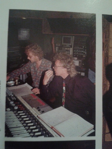 Montreux Studio - recording The Miracle