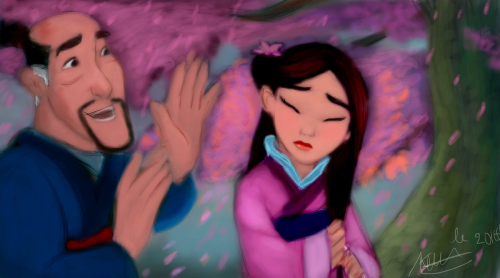 Mulan and Her Father