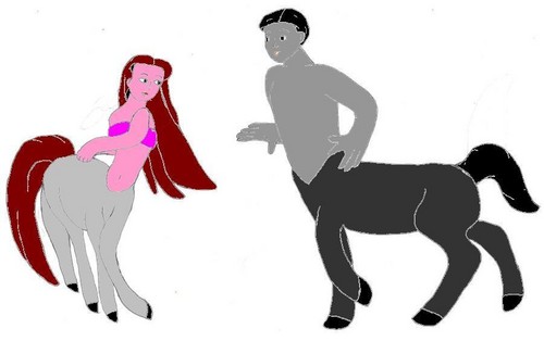  My Partents as Centaurs