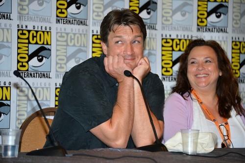  Nathan Fillion and Firefly Cast at Comic Con 2012