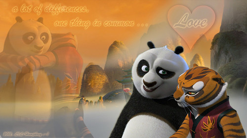 Po and Tigress - The togetherness