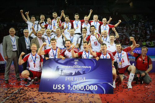  Poland won FIVB 排球 World League 2012!