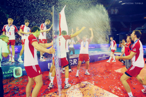  Poland won FIVB 배구 World League 2012!