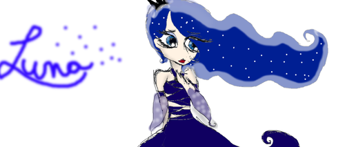  Princess Luna Drawing