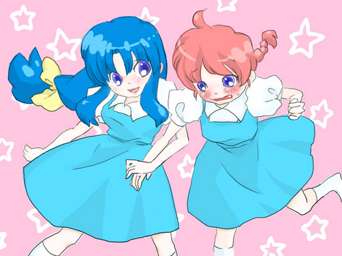 Ranma-chan and Akane (Orchid)