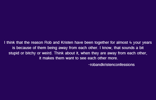 Rob & Kristen Confessions